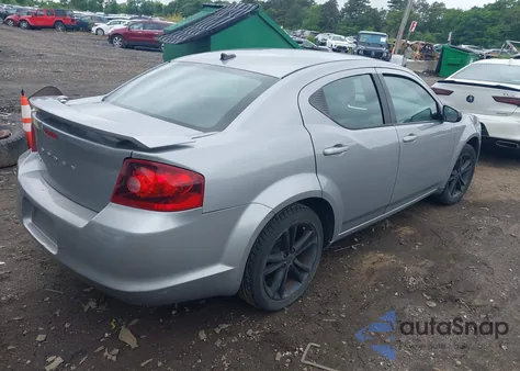 2014 Dodge Avenger Se из США, поврежденный, VIN 1C3CDZAB5EN149248